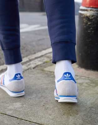 adidas originals sl 72 sneakers in vintage white