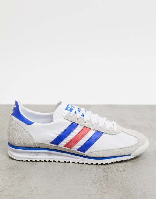 adidas Originals SL 72 Sneakers in vintage wit ASOS