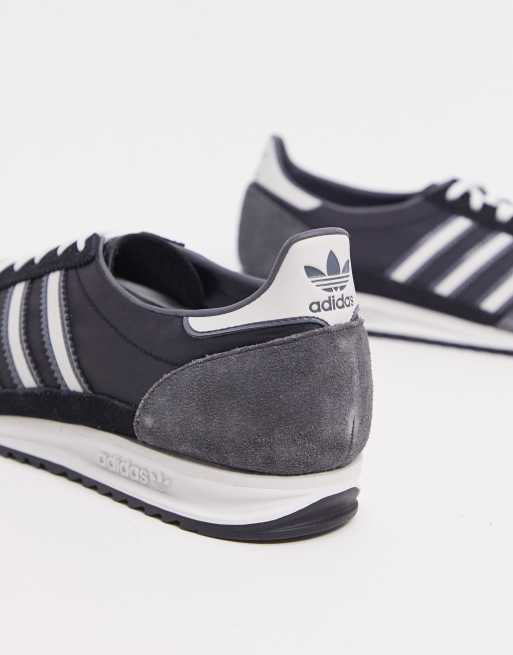 adidas Originals SL 72 Sneakers in zwart
