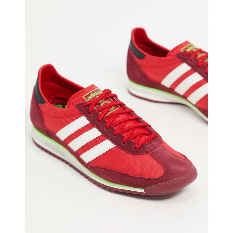 Adidas originals sl hot sale 72 w trainers leopard