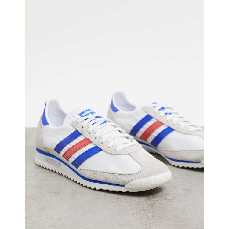 Fantasía ganso pintar adidas Originals SL 72 trainers in vintage white | ASOS