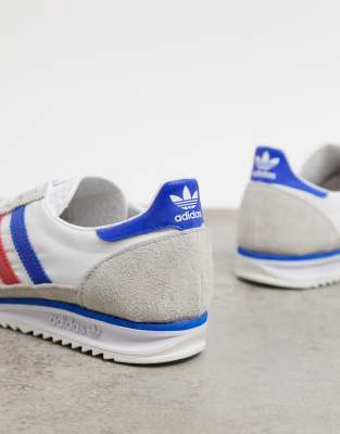 vintage white adidas shoes