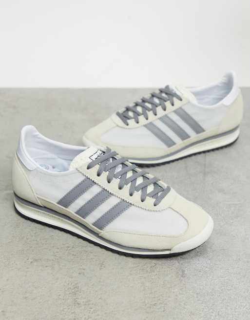 adidas Originals SL 72 trainers in white and grey | ASOS