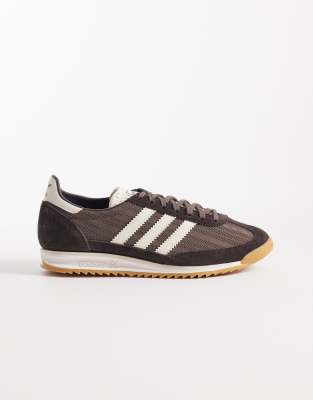 SL 72 OG - Baskets avec languette en crochet - Marron/crème-Brown 37 1/3
