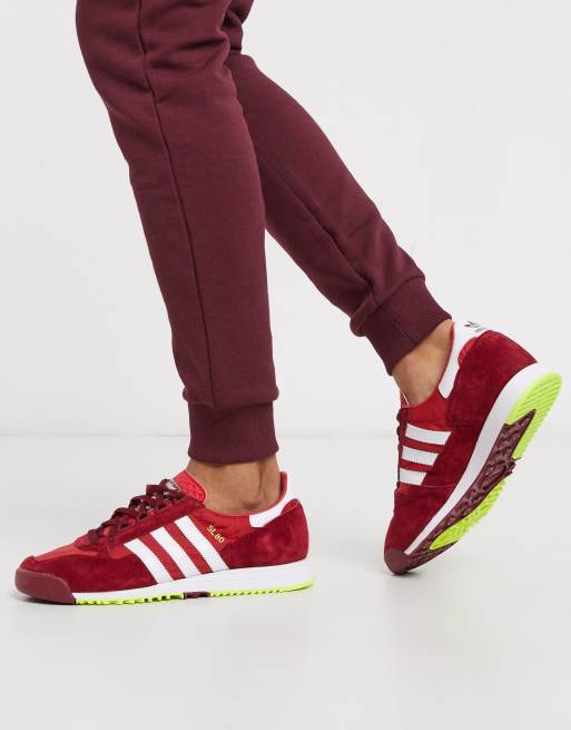 Rote damen store adidas schuhe