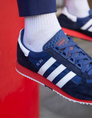 adidas sl80 blue red