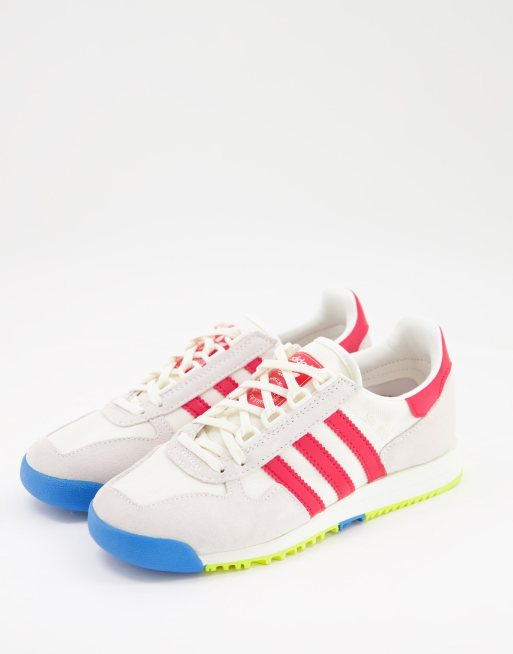 adidas Originals SL 80 trainers in off white