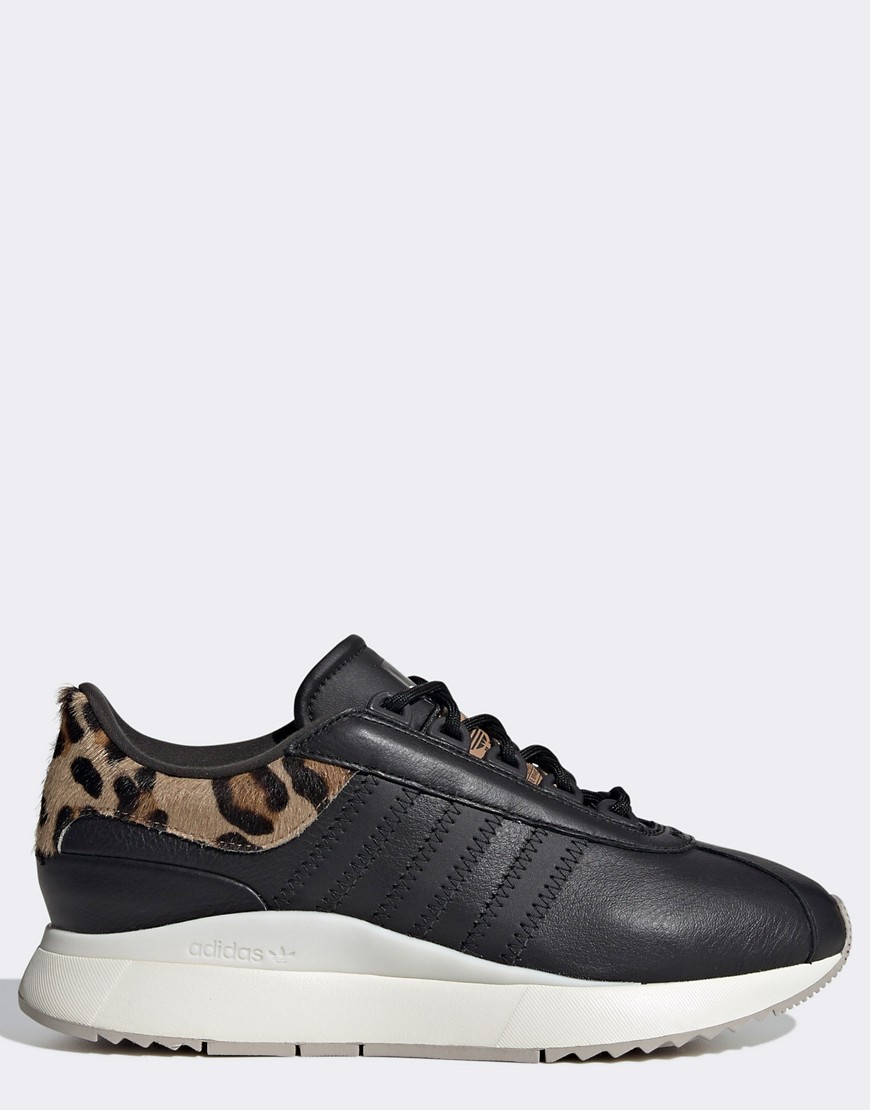 Adidas Originals - SL Andridge Fashion - Sneakers met luipaardprint in zwart