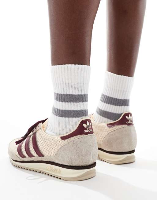 adidas Originals SL72 OG sneakers in brown | ASOS