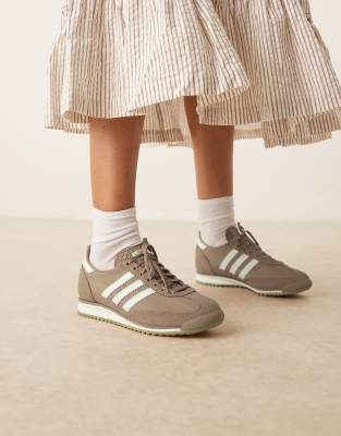 adidas Originals SL72 OG sneakers in brown