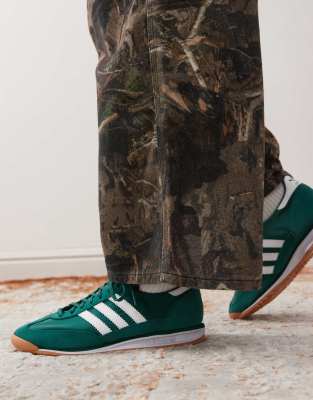 Adidas Originals Sl72 Og Sneakers In Green