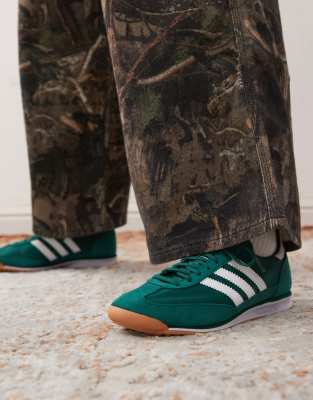adidas Originals SL72 OG sneakers in collegiate green