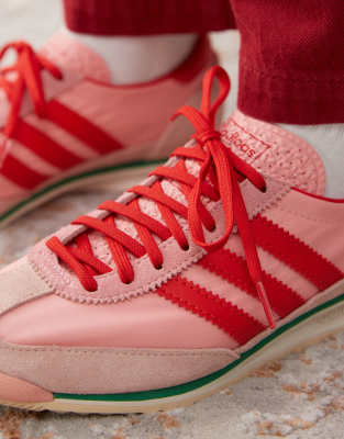 Adidas Originals Sl72 Og Sneakers In Pink