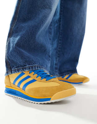 SL72 Retro Sport sneakers in yellow and blue