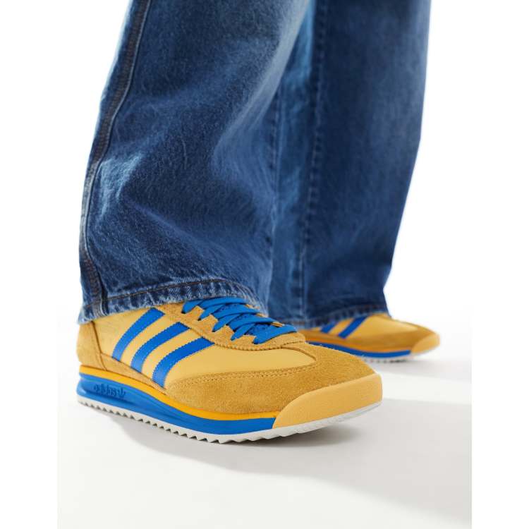 adidas Originals SL72 Retro Sport sneakers in yellow and blue