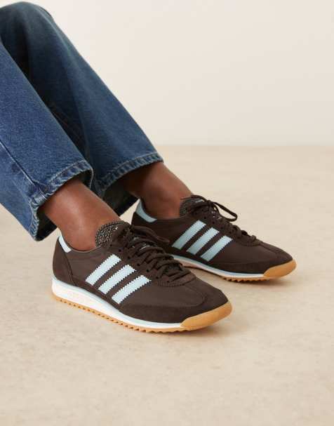adidas Originals - SL 72 OG - Baskets - Marron/bleu - view 1
