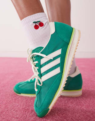 adidas Originals - SL 72 OG - Baskets - Vert/blanc