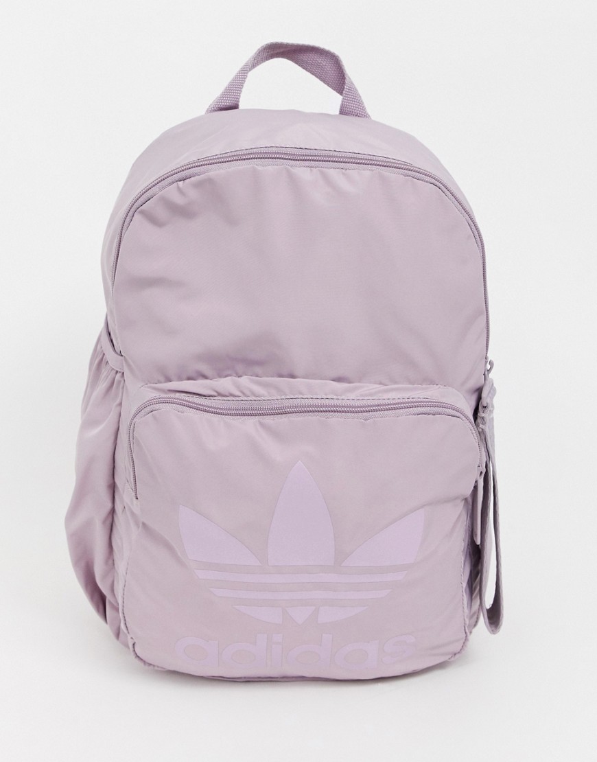 Adidas Originals Sleek backpack in purple