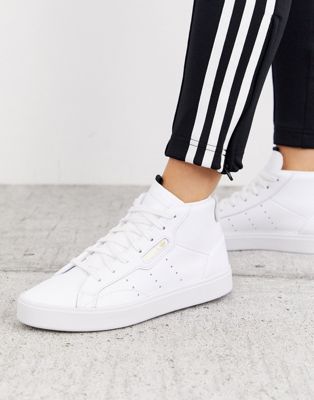 adidas mid high sneakers