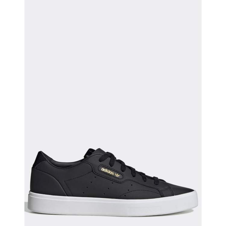 adidas Originals Sleek trainers in black ASOS