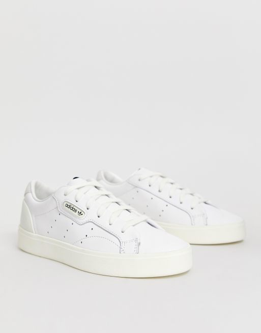 Adidas Originals Sleek Weisse Sneaker Asos