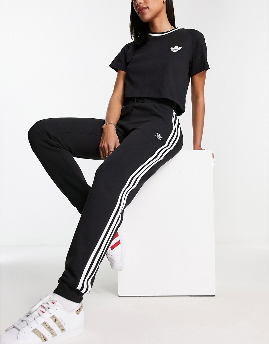 adidas Originals slim fit jogger in black
