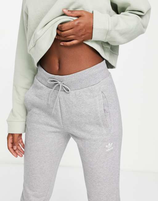 Adidas grey cuffed online joggers