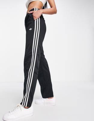 adidas Originals, Pants & Jumpsuits, Adidas Originals Track Pants Womens  Small Black White Fitted Center Seam