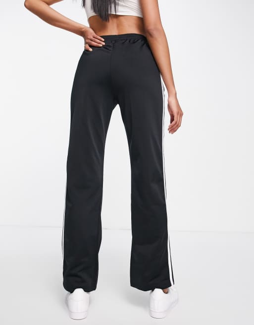 adidas Originals slit front track pants in black