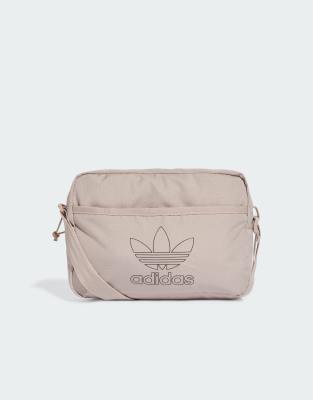 adidas Originals small Airliner Bag in Brown