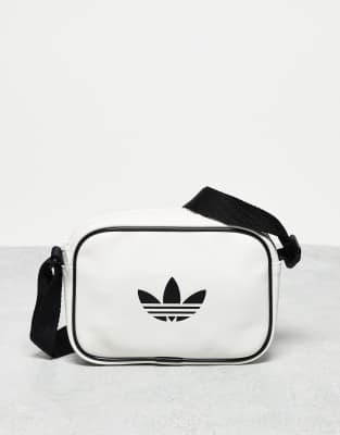 adidas Originals small airliner bag in white - view 1
