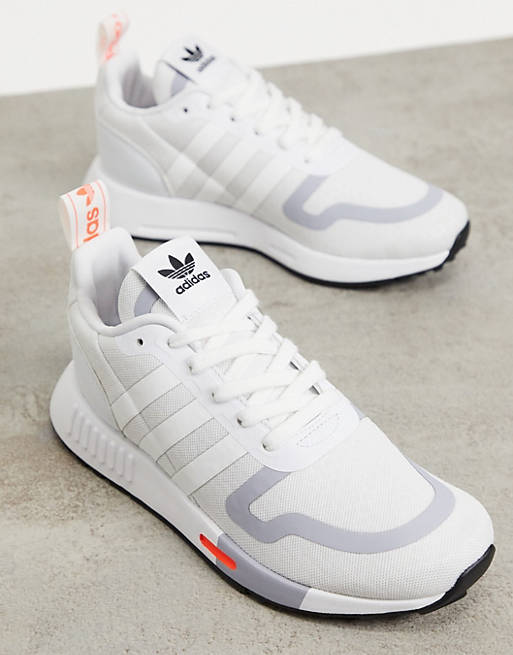adidas Smooth Runner trainers in white ASOS