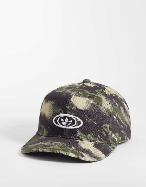 adidas Originals snapback cap in camo - view 1