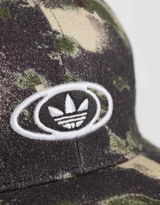 adidas Originals snapback cap in camo, 3 of 3