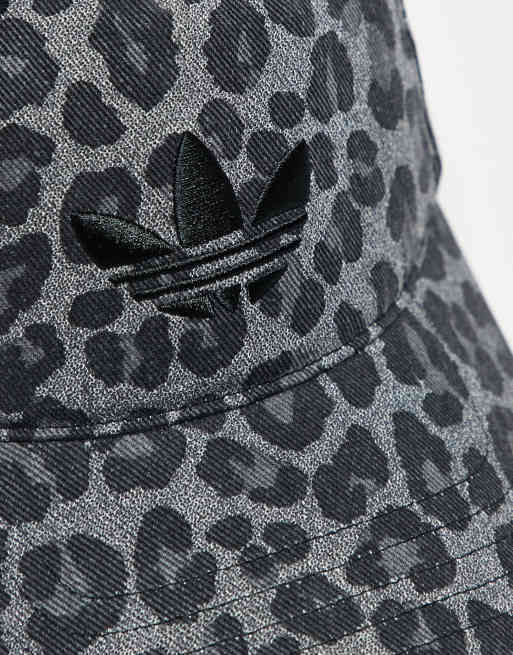 adidas Originals - Sort baseballcap med leopardprint, 2 af 3