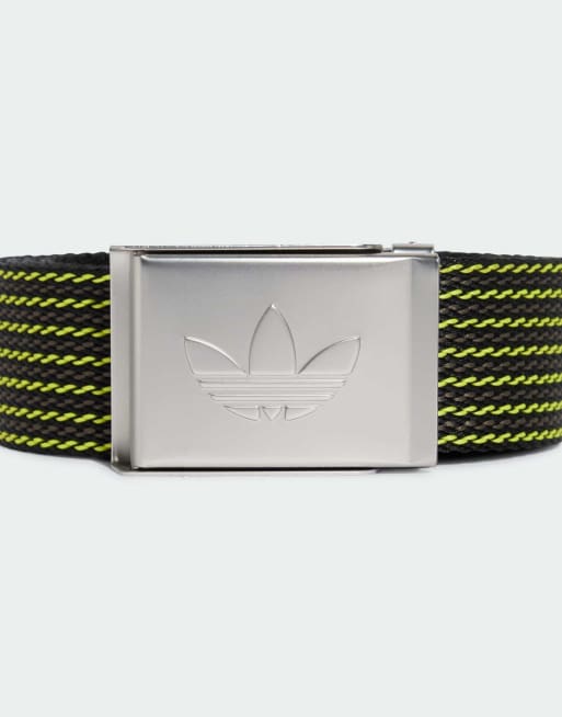adidas Originals - Sort og olivengrønt bælte