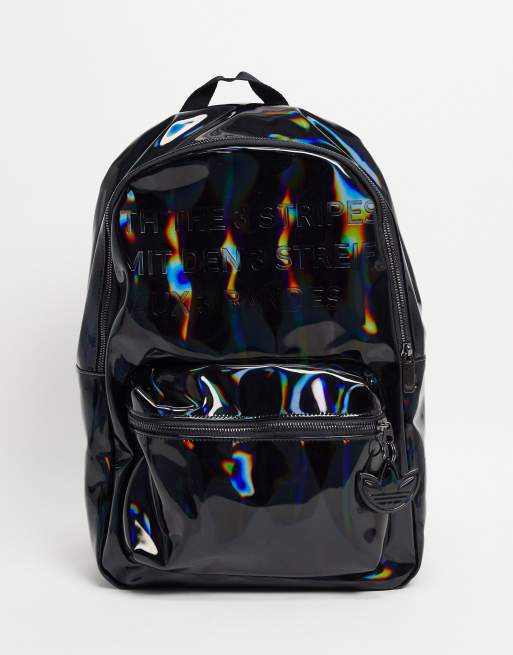 adidas Originals — Sort rygsæk i PU