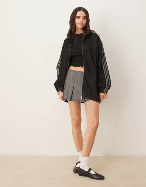 adidas Originals - Sort træningstop i denim, 3 af 4