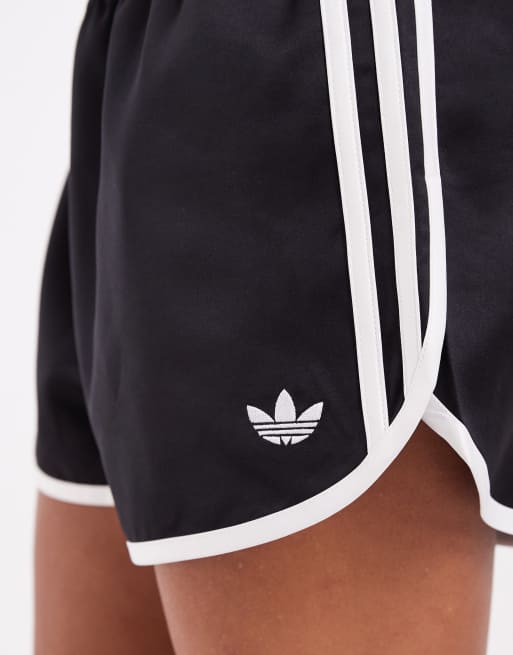 adidas Originals - Sorte løbeshorts med tre striber, 3 af 5
