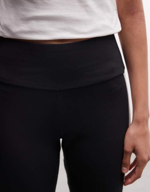 adidas Originals - Sorte leggings med 3 striber, 3 af 5