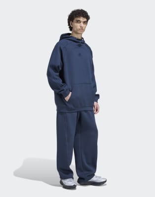 Originals - Spacer Cutline - Hose in Aurora Ink mit offenem Saum-Marineblau Marineblau XL