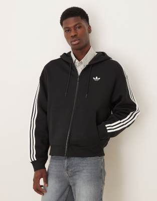Originals - Spacer - Kapuzenpullover in Schwarz Schwarz XL