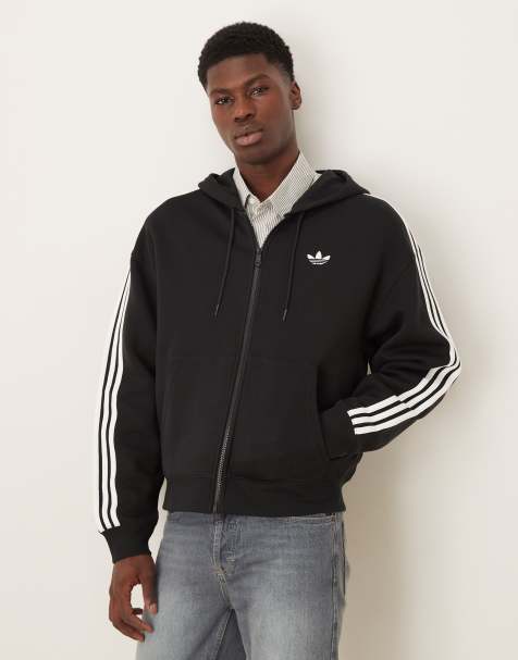 adidas Originals – Spacer – Svart huvtröja - view 1