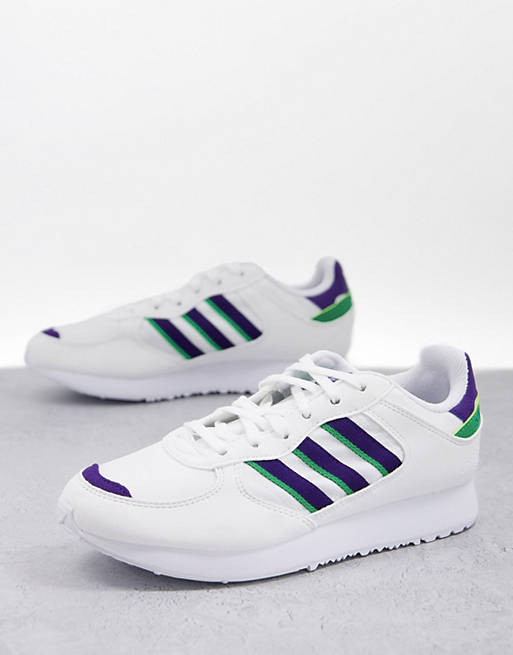 dyr melodisk relæ adidas Originals Special 21 sneakers in white with blue and green details |  ASOS