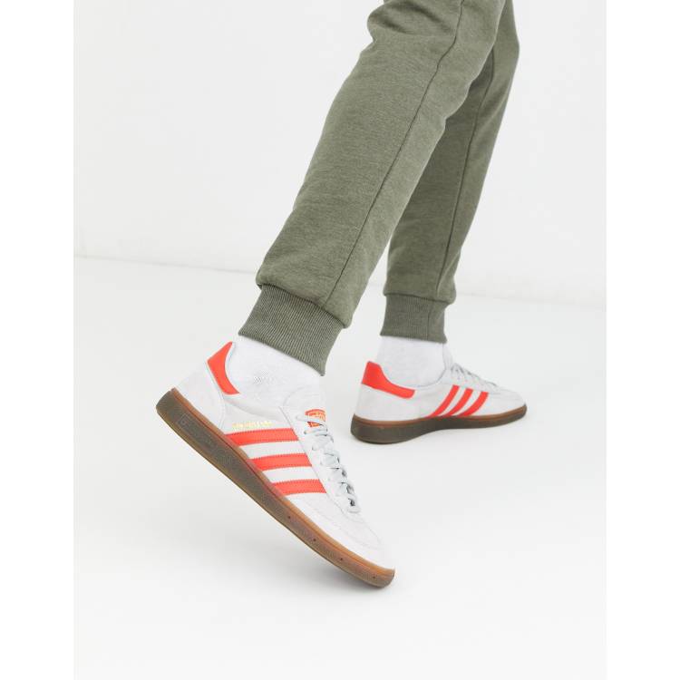 Adidas spezial cheap grey orange