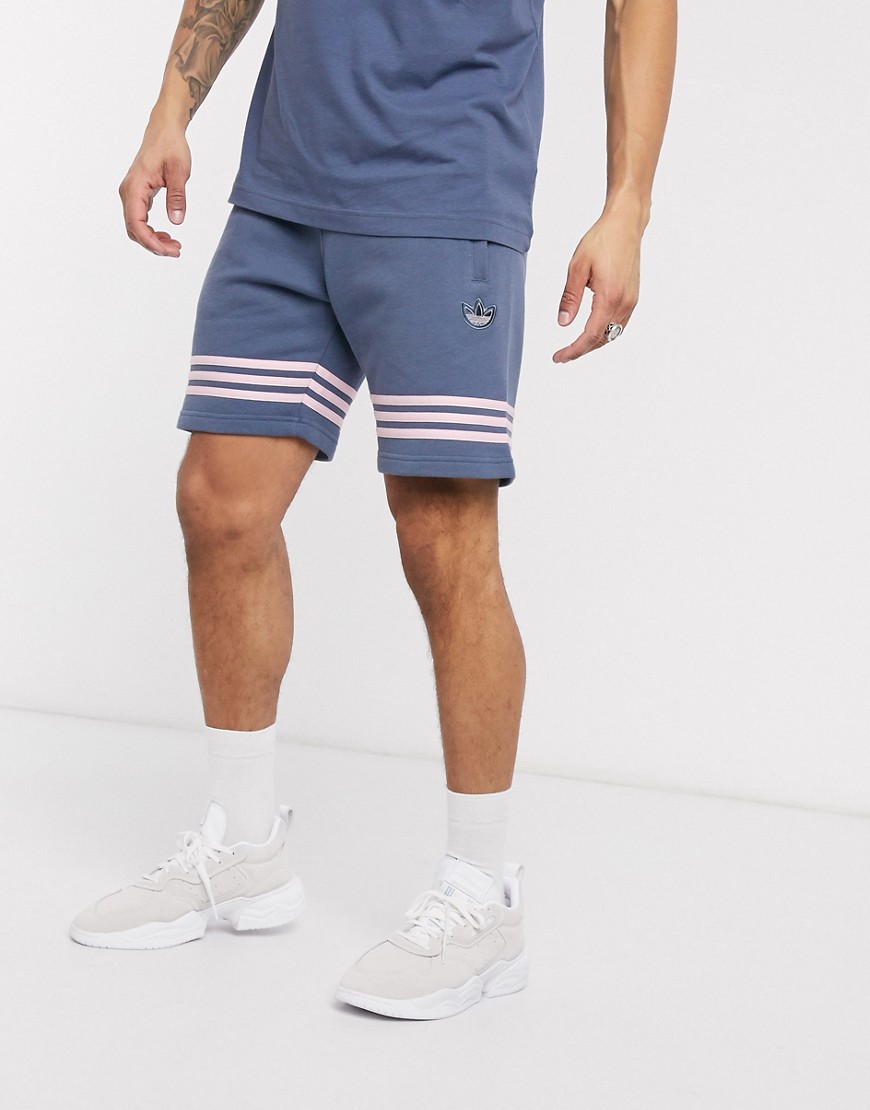 Adidas Originals spirit shorts in blue