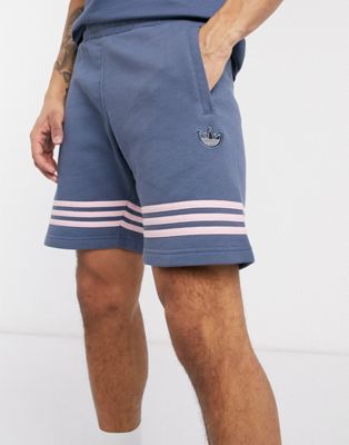 adidas originals blue shorts