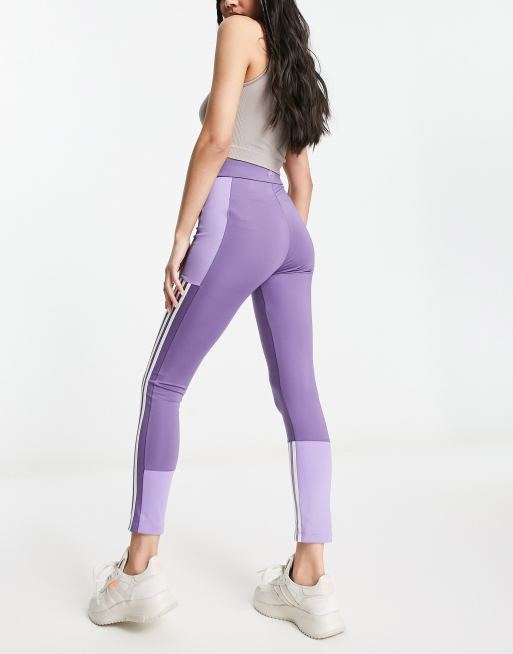 adidas Adicolor Leggings - Purple, Women's Lifestyle