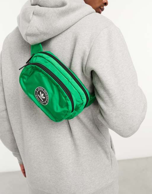 No Boundaries 2 Piece Gift Set Mini Backpack Bracelet Bag Mini Fanny Pack Green