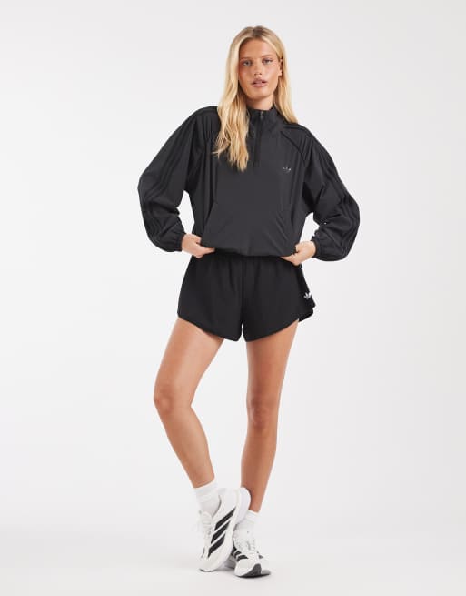 adidas Originals Sport cover-up jacket in black, 2 of 4